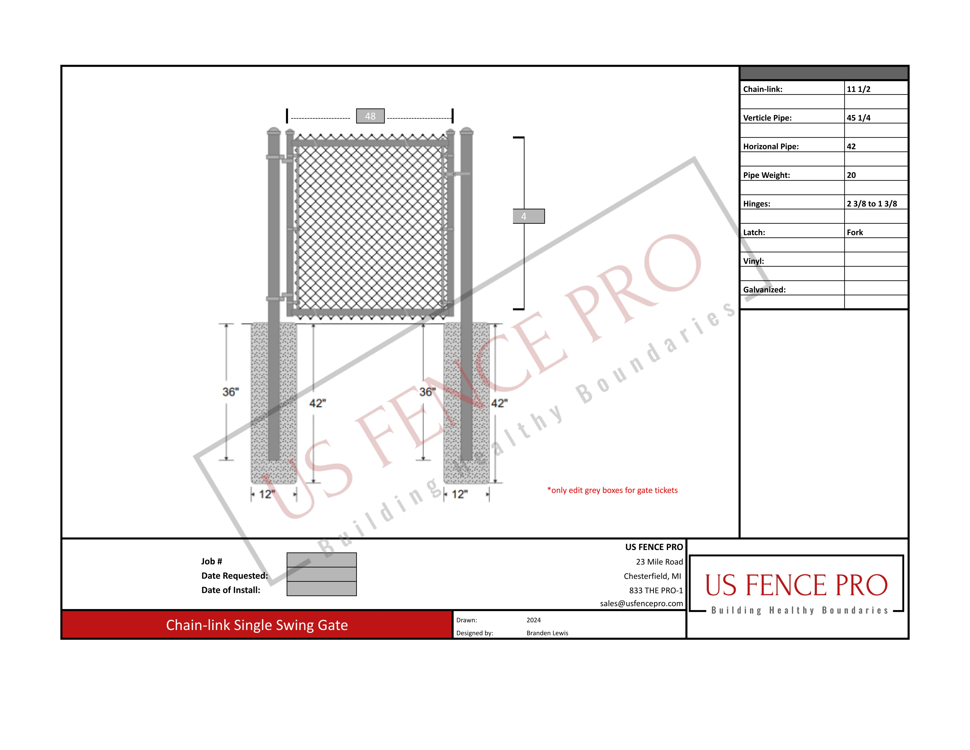 us-fence-pro-galvanized-chain-link-single-gate